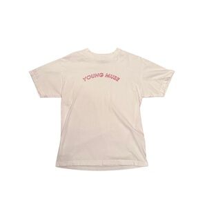 SALE 🔥2 for $35🔥 
Young Muse White Logo T-Shirt